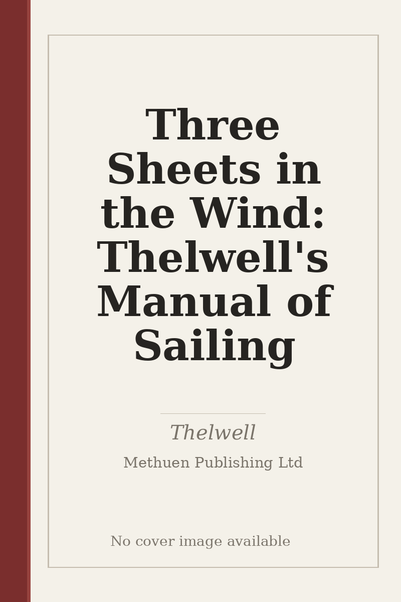 Three Sheets in the Wind: Thelwell's Manual of Sailing - no cover image available