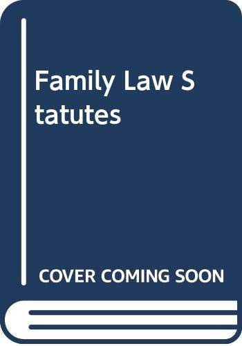 Family Law Statutes