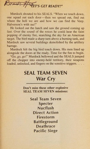 War Cry (Seal Team Seven)