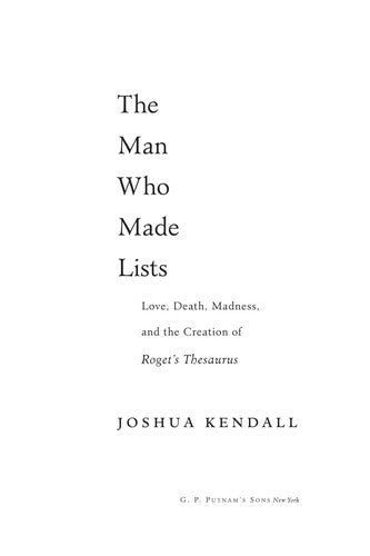 The Man Who Made Lists
