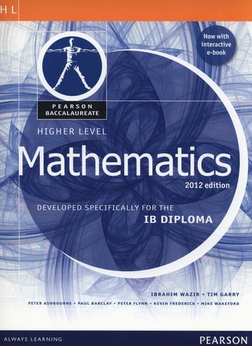 Pearson Baccalaureate Higher Level Mathematics second edition print and ebook bundle for the IB Diploma: Industrial Ecology (Pearson International Baccalaureate Diploma: International Editions)