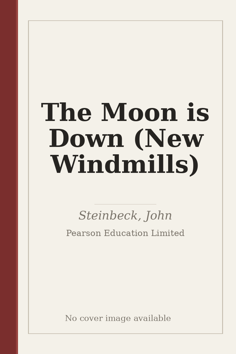 The Moon is Down (New Windmills) - no cover image available