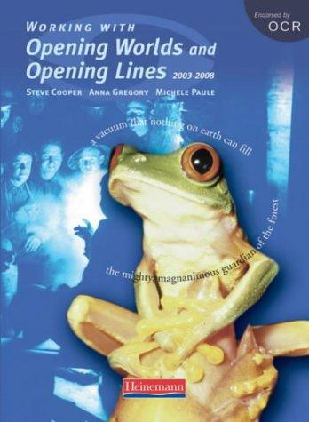 Working with Opening Lines and Worlds (GCSE English for OCR)
