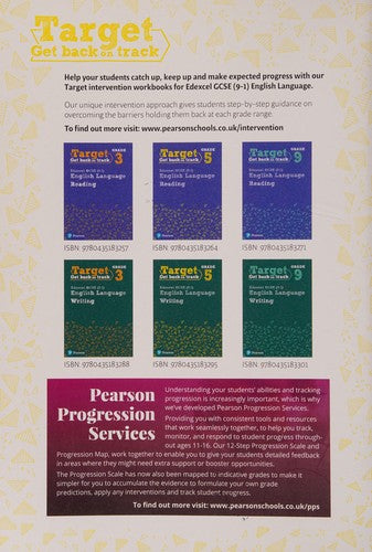 Target Grade 5 Reading Edexcel GCSE (9-1) English Language Workbook: Target Grade 5 Reading Edexcel GCSE (9-1) English Language Workbook (Intervention English)