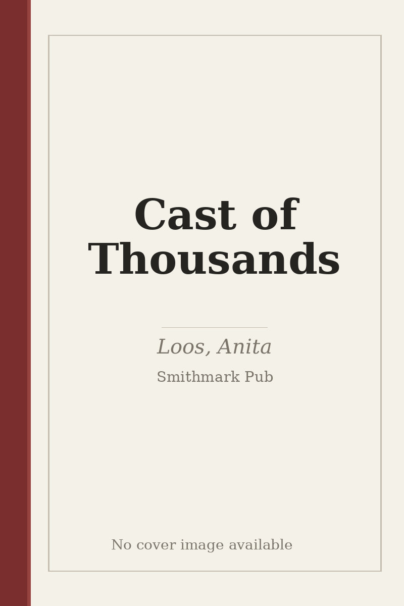 Cast of Thousands - no cover image available