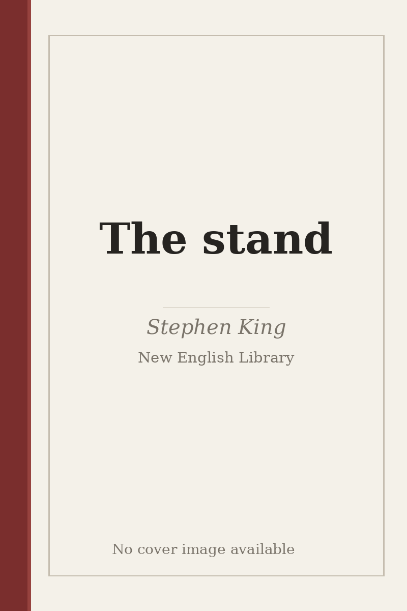 The stand - no cover image available