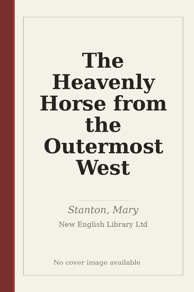 The Heavenly Horse from the Outermost West - no cover image available