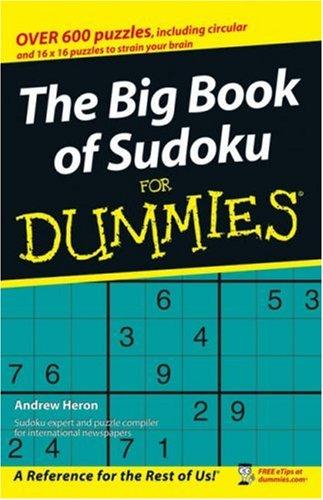 The Big Book of SuDoku For Dummies (For Dummies Series)