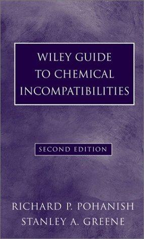 Wiley Guide to Chemical Incompatibilities