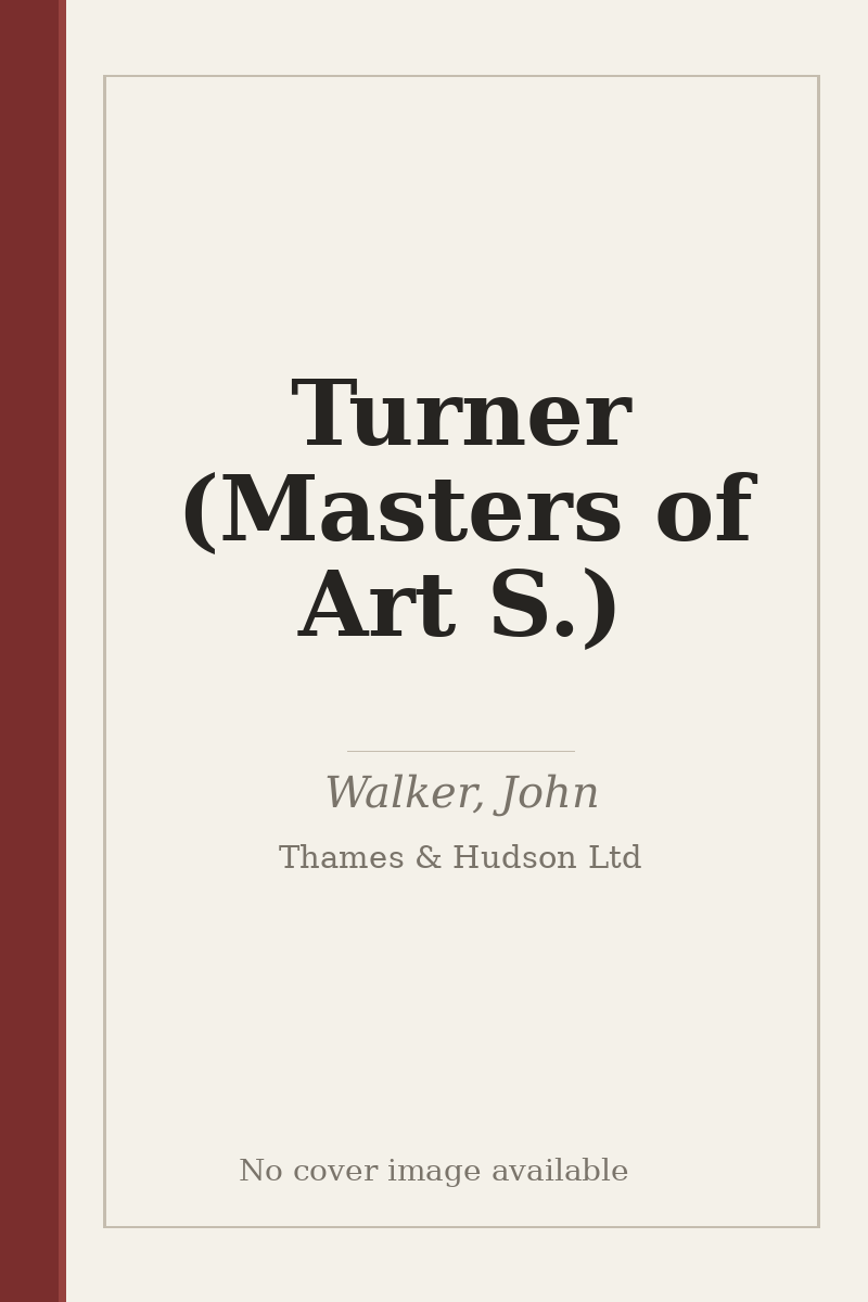 Turner (Masters of Art S.) - no cover image available