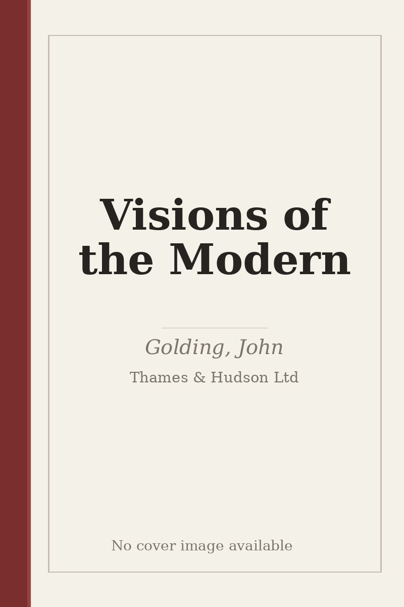 Visions of the Modern - no cover image available