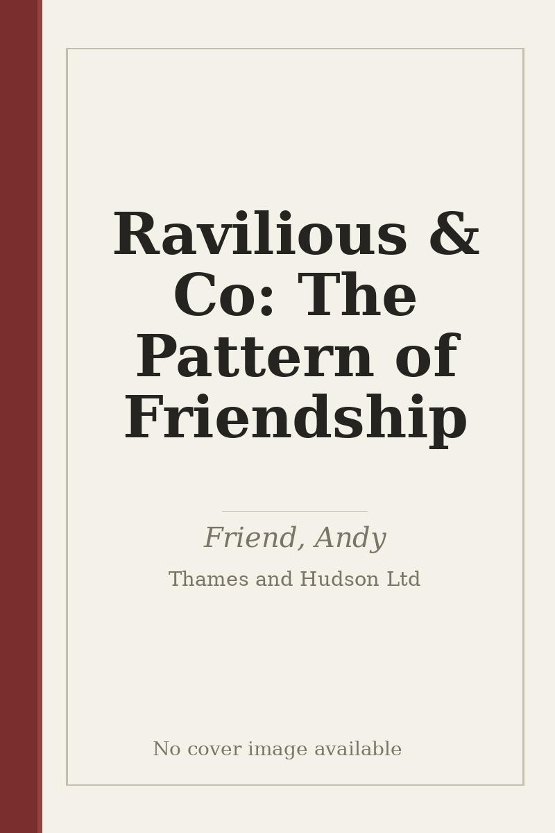 Ravilious & Co: The Pattern of Friendship - no cover image available