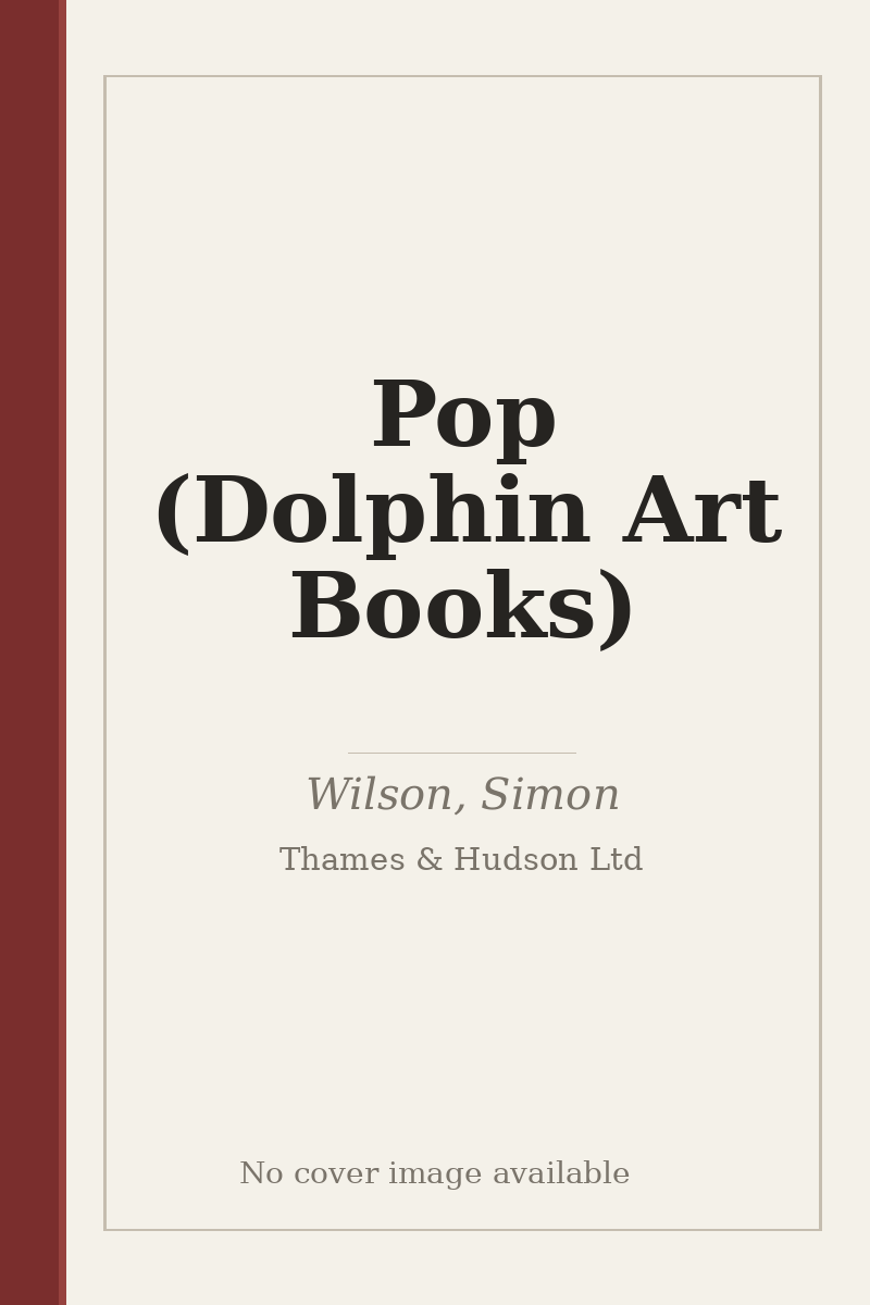 Pop (Dolphin Art Books) - no cover image available