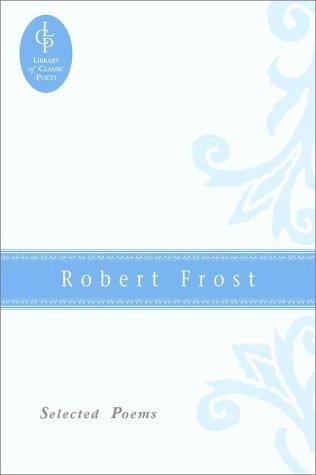 Frost: Selected Poems (Pocket Poets)