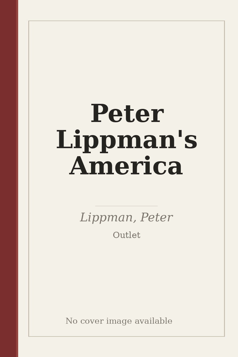 Peter Lippman's America - no cover image available