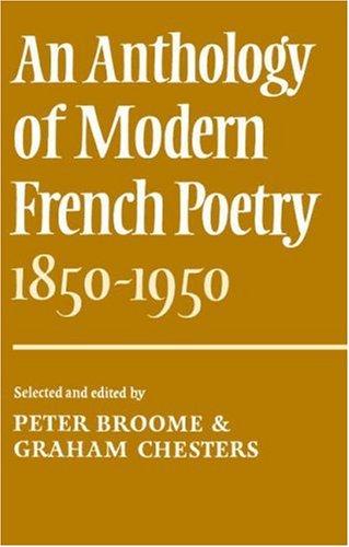 Anthology of Modern French Poetry