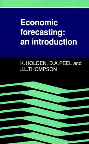 Economic Forecasting: An Introduction