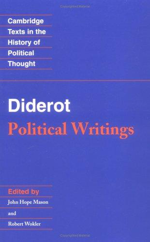 Diderot: Political Writings (Cambridge Texts in the History of Political Thought)