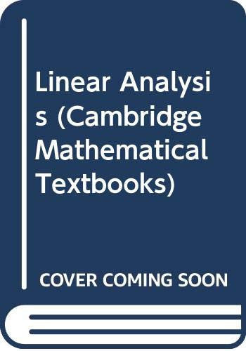 Linear Analysis
