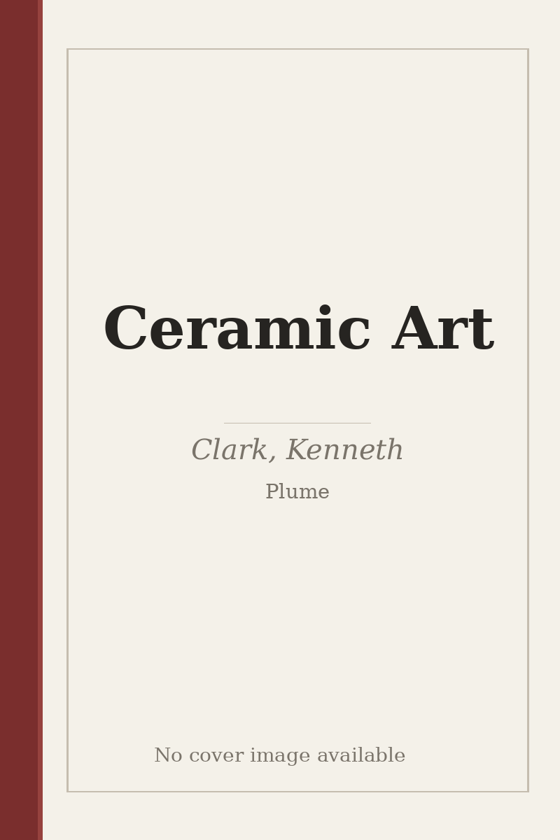 Ceramic Art - no cover image available