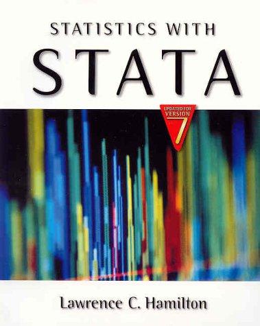 Statistics with Stata