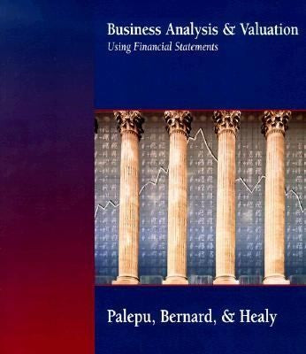 Business Analysis and Valuation Using Financial Statements