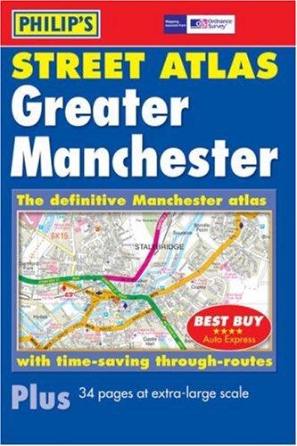 Philip's Street Atlas Greater Manchester: Pocket