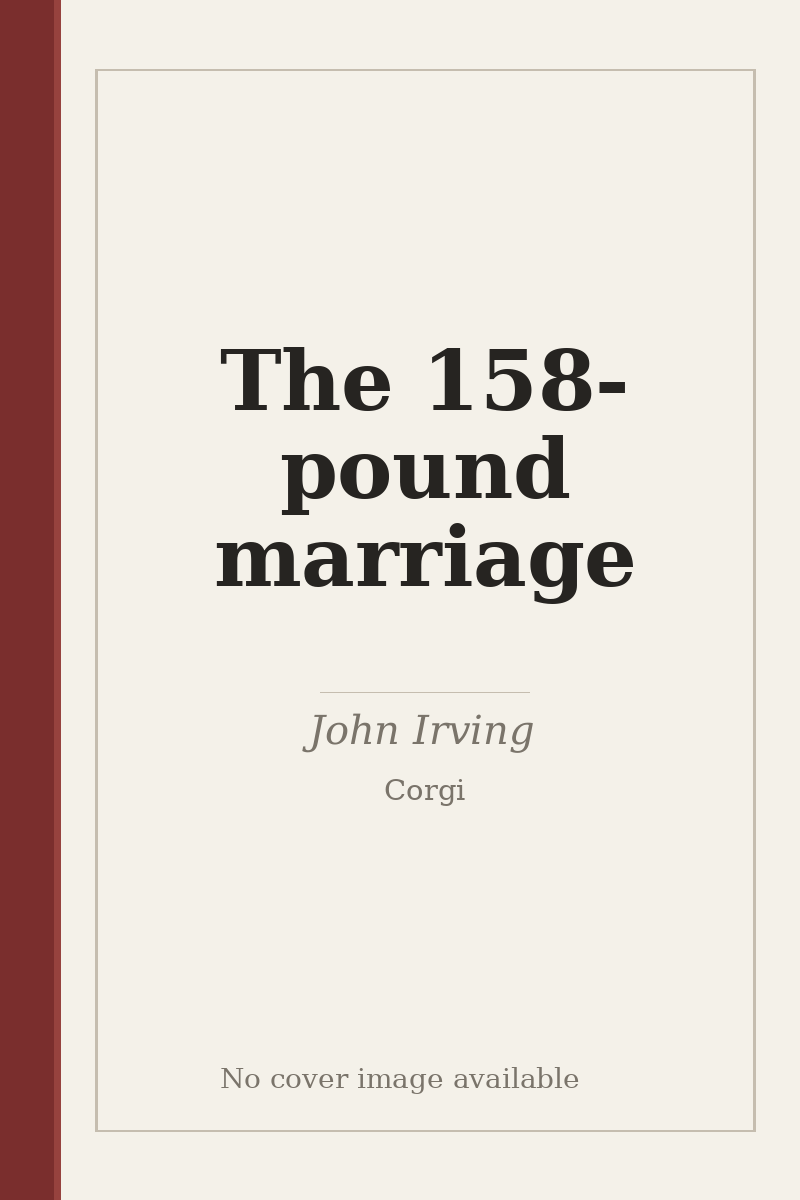 The 158-pound marriage - no cover image available