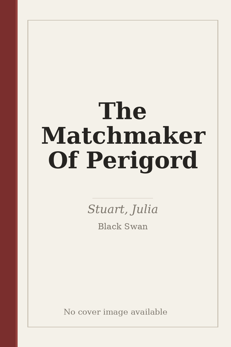 The Matchmaker Of Perigord - no cover image available