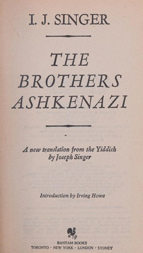 The Brothers Ashkenazi