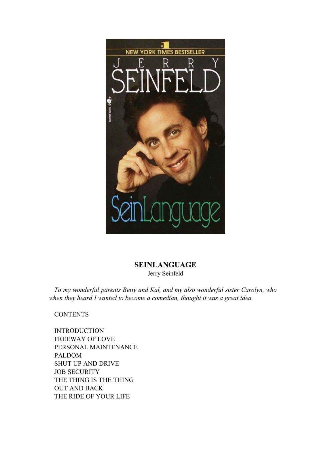 SeinLanguage