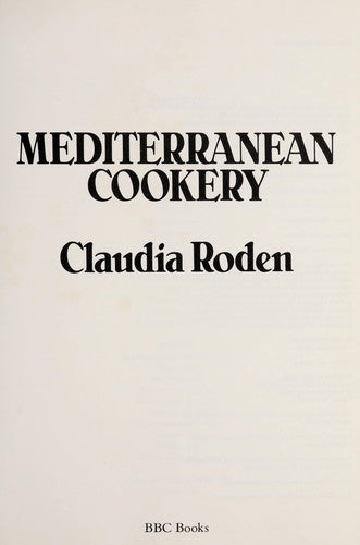 Mediterranean Cookery