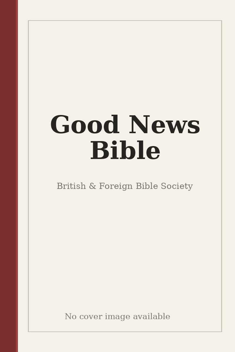 Good News Bible - no cover image available