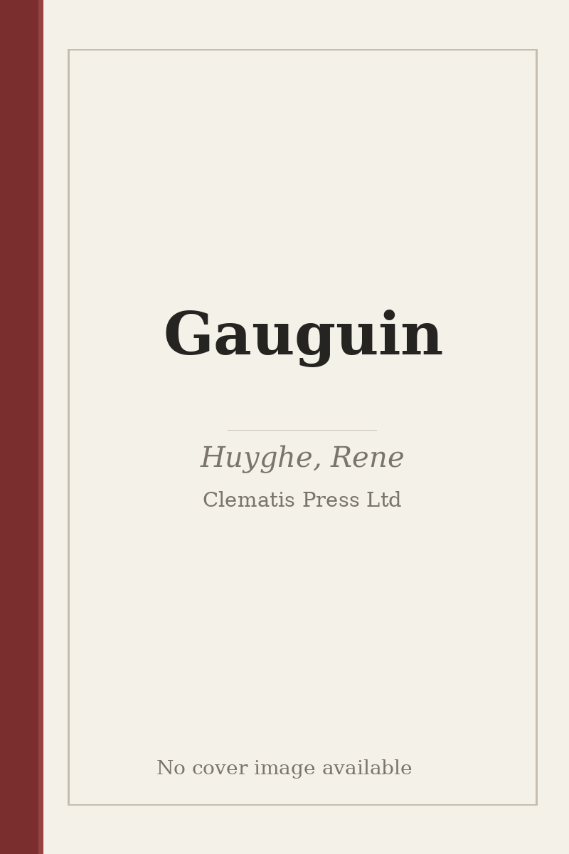 Gauguin - no cover image available