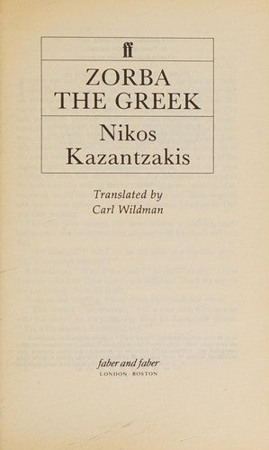 Zorba the Greek