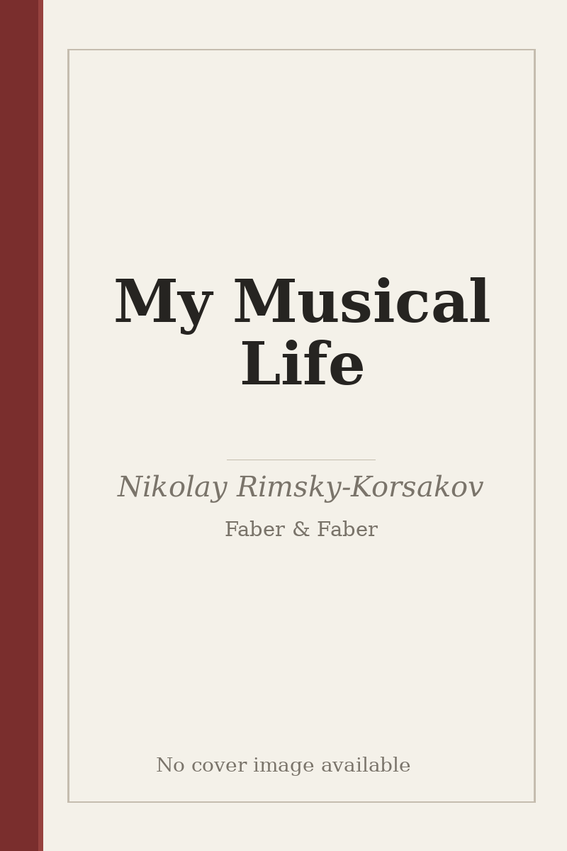 My Musical Life - no cover image available