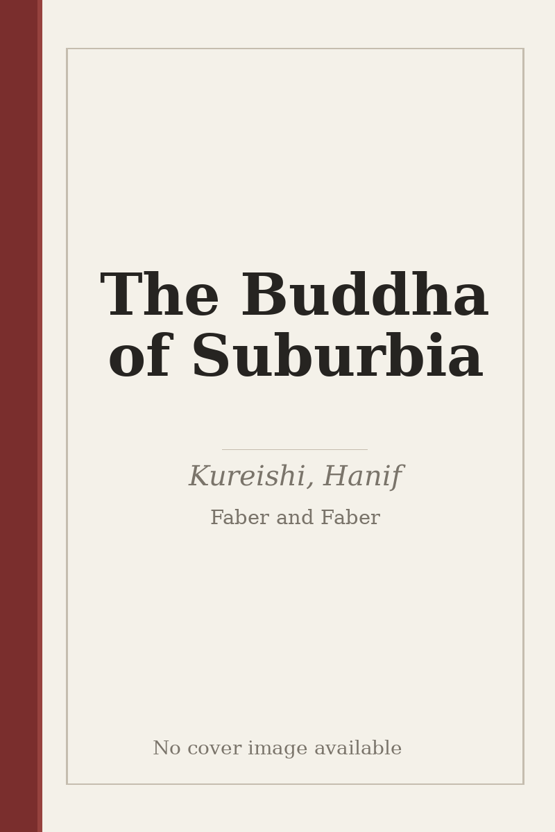 The Buddha of Suburbia - no cover image available