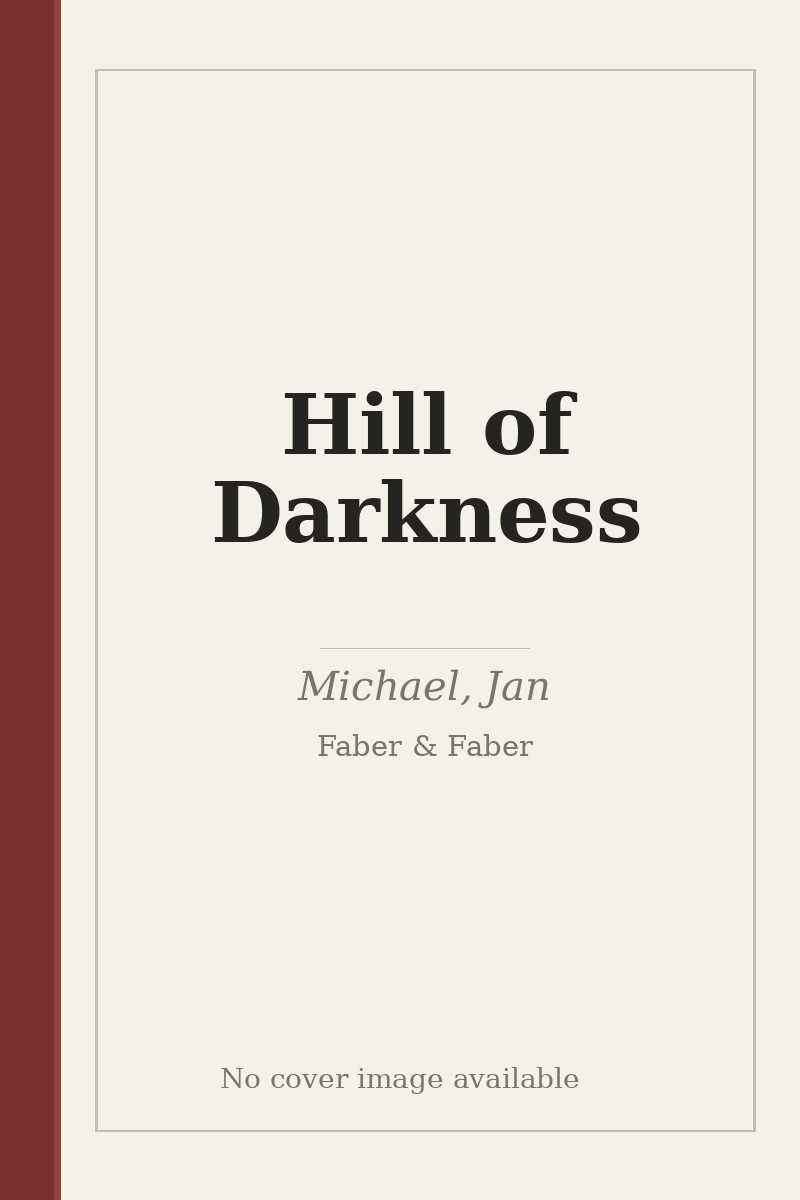 Hill of Darkness - no cover image available
