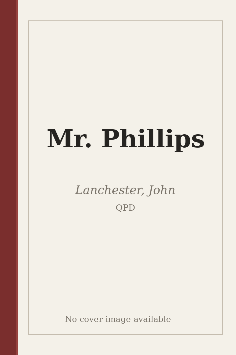 Mr. Phillips - no cover image available