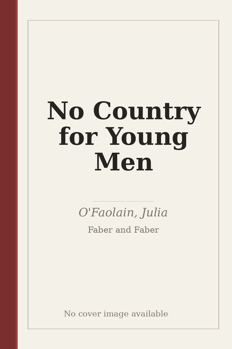 No Country for Young Men - no cover image available