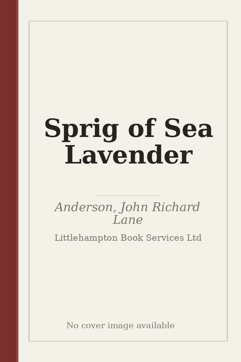 Sprig of Sea Lavender - no cover image available