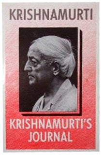Krishnamurti's Journal