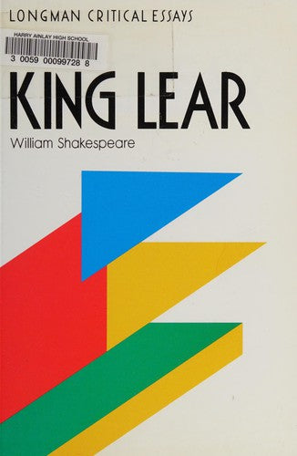 "King Lear", William Shakespeare (Critical Essays S.)