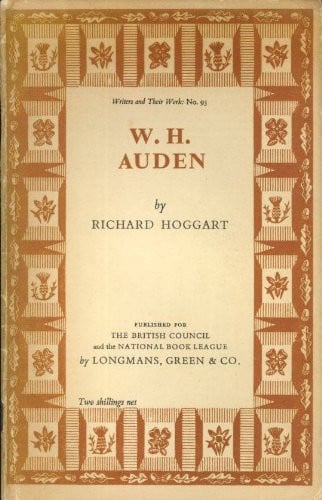 W. H. Auden (Writers & Their Work #93)