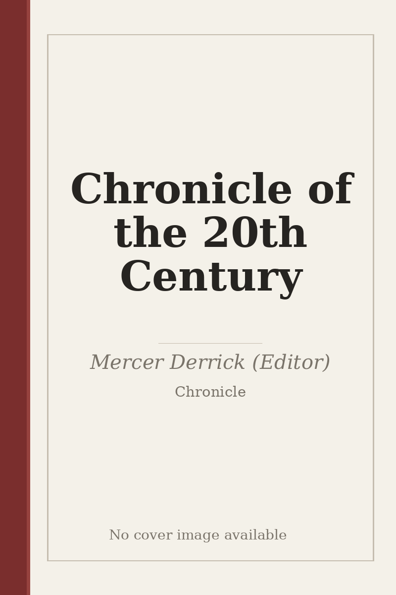 Chronicle of the 20th Century - no cover image available