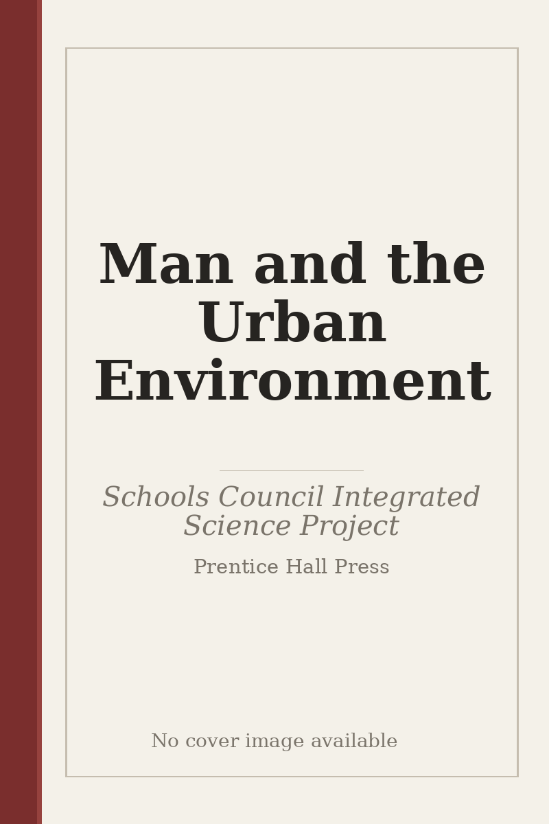Man and the Urban Environment - no cover image available