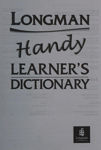 Longman Handy Learner's Dictionary NE Paper