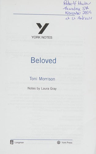 Beloved: York Notes Advanced