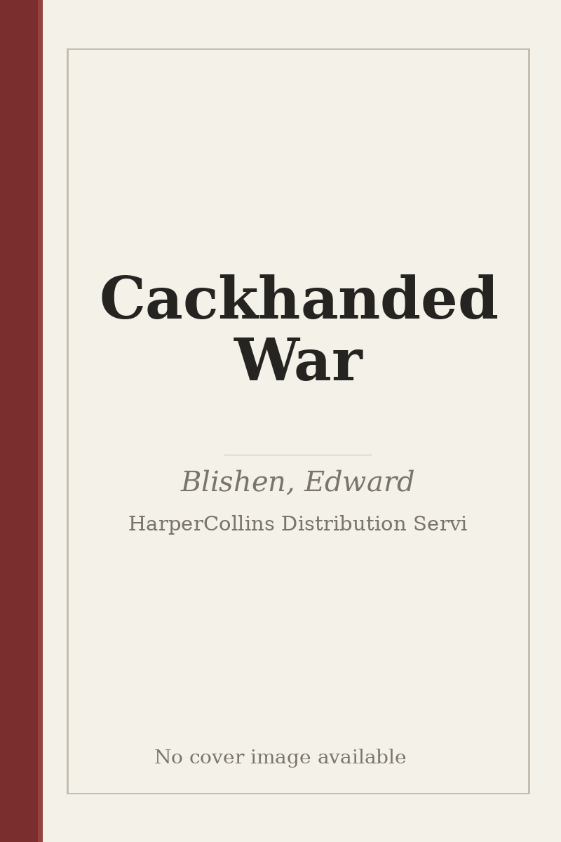 Cackhanded War - no cover image available