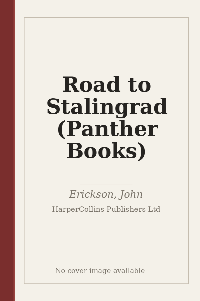Road to Stalingrad (Panther Books) - no cover image available
